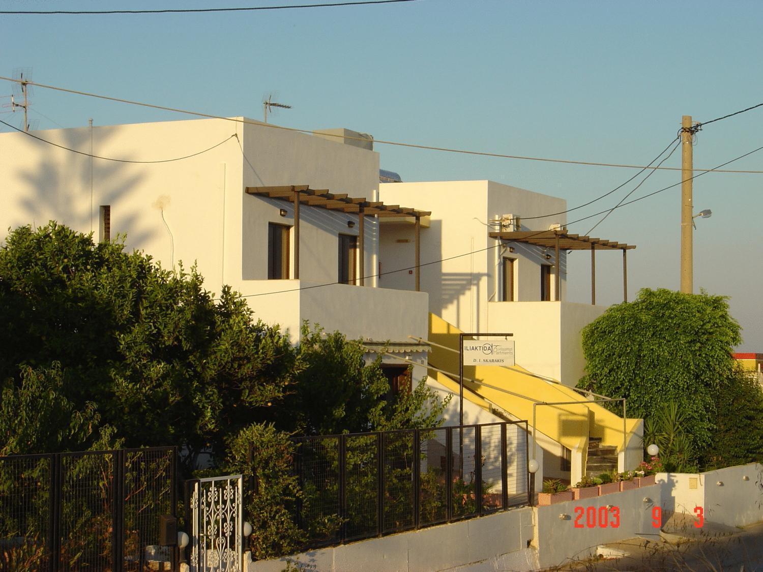 Iliaktida Apartments Rapanianá Extérieur photo